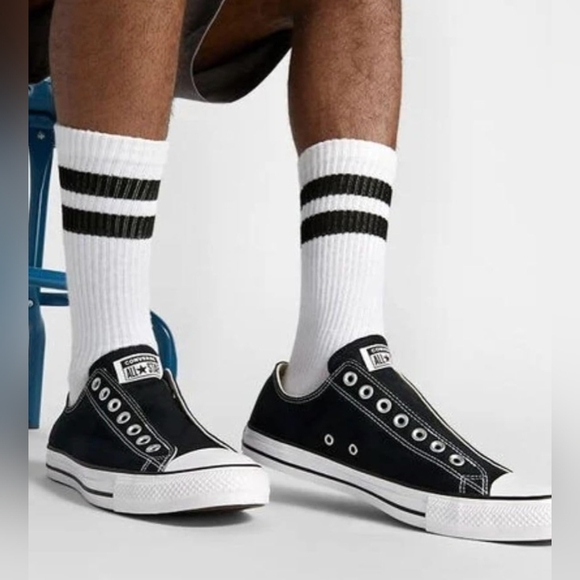Converse Chuck Taylor All Star Slip On  Sneakers Juniors Size 6 NWOT MSRP $90 - Picture 1 of 11